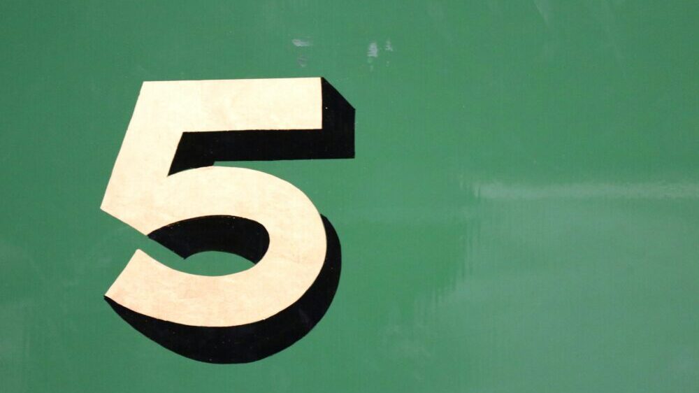 5つのこと