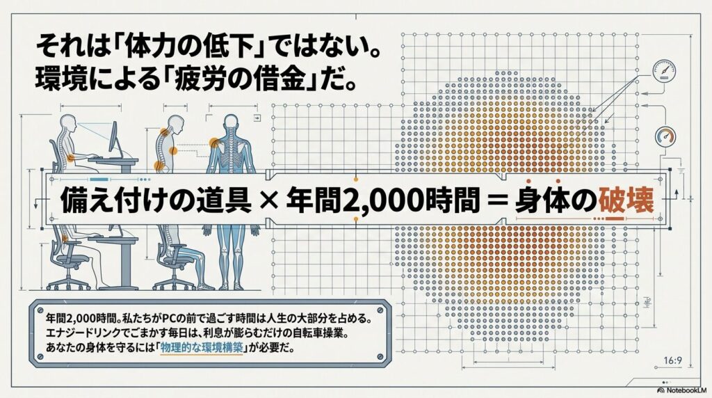 日常の負荷による身体の破壊
